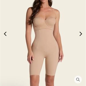 Seamless Tan Shapewear Shorts